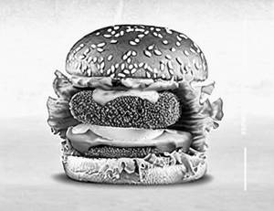 Veg Double Tikki Burger