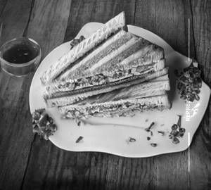 Paneer bhurji sandwich