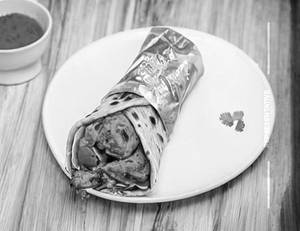 Veg Chicken Tikka Roll