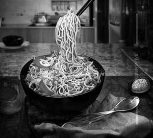 Veg Singapuri noodles ( spice)