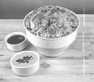 Schezwan Chicken Egg Fried Rice 