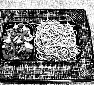 Manchurian noodles               