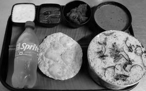 Ghee Rice With Chicken Kabab & Soft Drink Combo