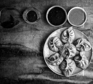 Veg Pan Fried Momos