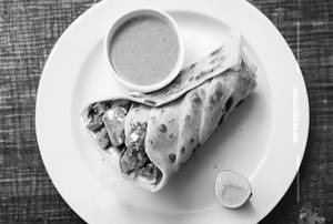 Chilly paneer roll