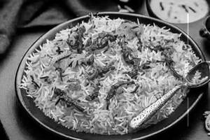 Malai Soya Chaap Biryani 