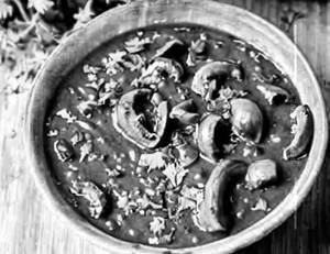 Mushroom Chilli Gravy