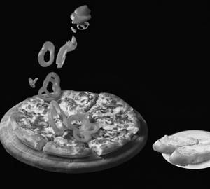 Pizza Combo - (Veggie Pizza + Cheesy Garlic Bread)