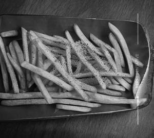 Salted french fries
