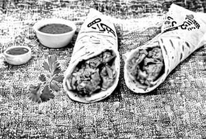 Chicken keema roll