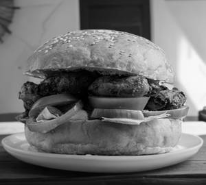 Tandoori burger