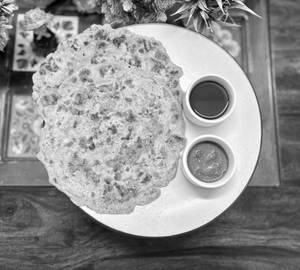Onion tomato besan cheela