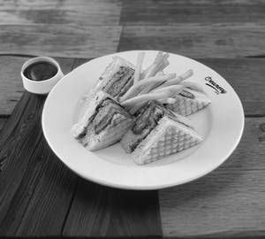 Steak chicken club
