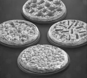 Classic Veg Pizza Combo - 4