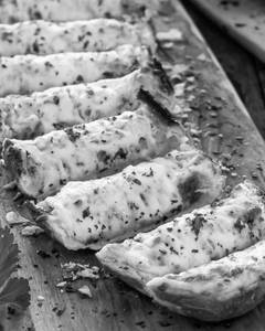 Cheesy garlic bread