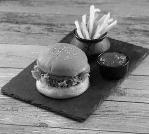 Beef cheesy burger