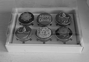 DIWALI MINI CUPCAKE BOX