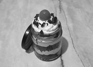Black Forest Jar Cake