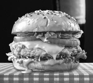 Cheesy burger