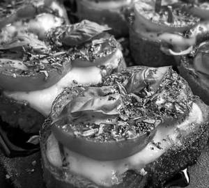 Peprika garlic bread
