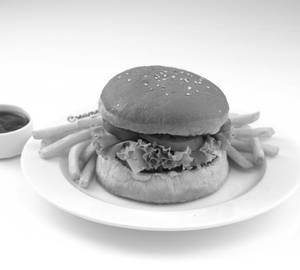 Chicken cheesy burger