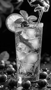 Blue sky mojito