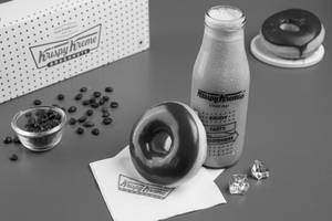 Cold Coffee & Doughnut Combo