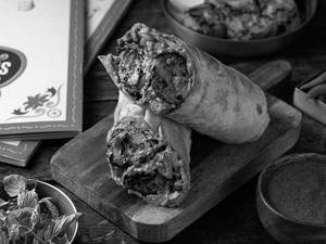 Vegan Chaap Tikka Roll