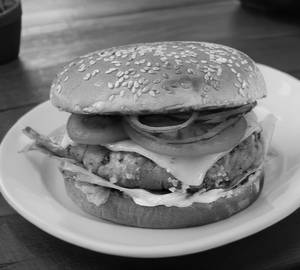 Aloo tikki burger