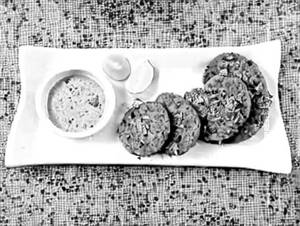 Veg seekh kebab