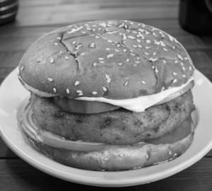 Veg aloo tikki burger