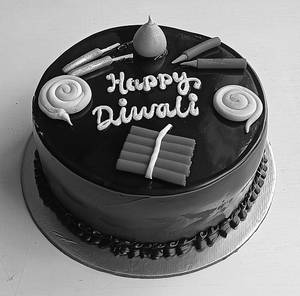 Diwali Cracker Cake