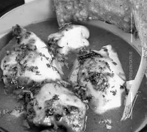 Lemon chicken gravy