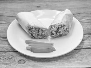 Spicy Meat Roll Shawarma