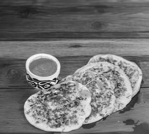 Ghee Onion Podi Uttapam
