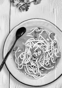 Veg noodles soup