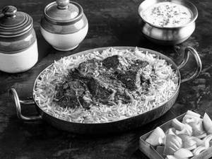 Haryali  Chaap Biryani