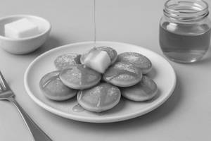 Honey Butter Mini Pancakes [8 Pieces]
