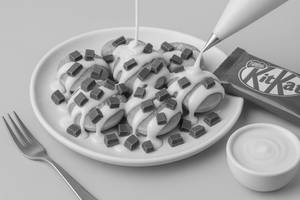 Kit Kat Mini Pancakes [8 Pieces]