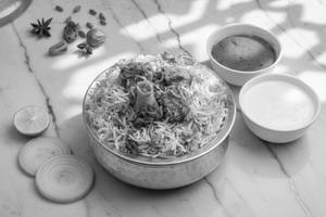 Mutton Biryani Single
