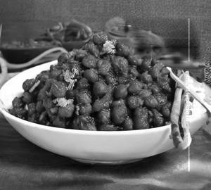 Crispy chana chilli