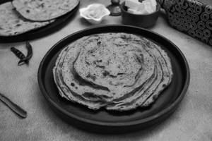 Namak Mirchi Parantha {atta}