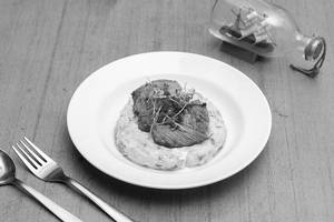 Creamy Mushroom Risotto Chicken