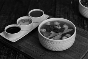 veg. clear soup