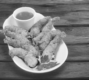 Golden Fried Prawns