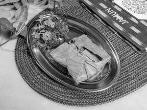 Banana Leaf Wrapped Green Masala Sea Bass (200 Gms)