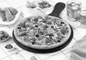Masala Chaap Pizza
