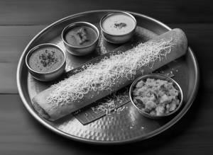 cheese masala dosa