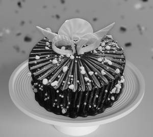 Marble Crunch Cake