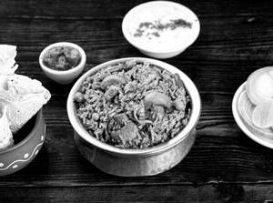mushroom tawa pulao